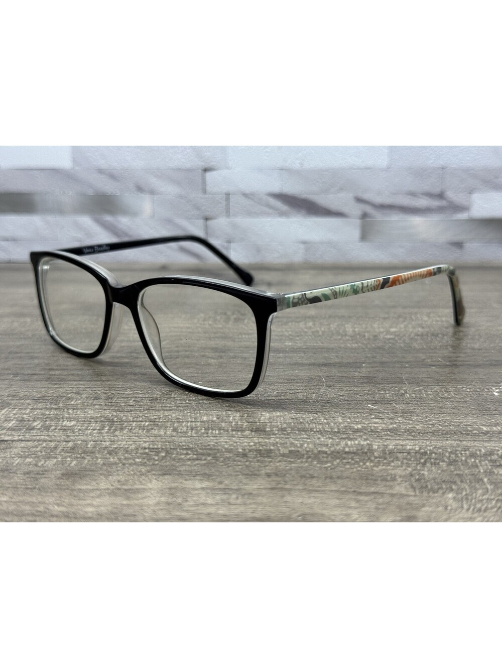 Vera Bradley Carolyn Black Nomadic Floral Eyeglass Frames 53-16-135